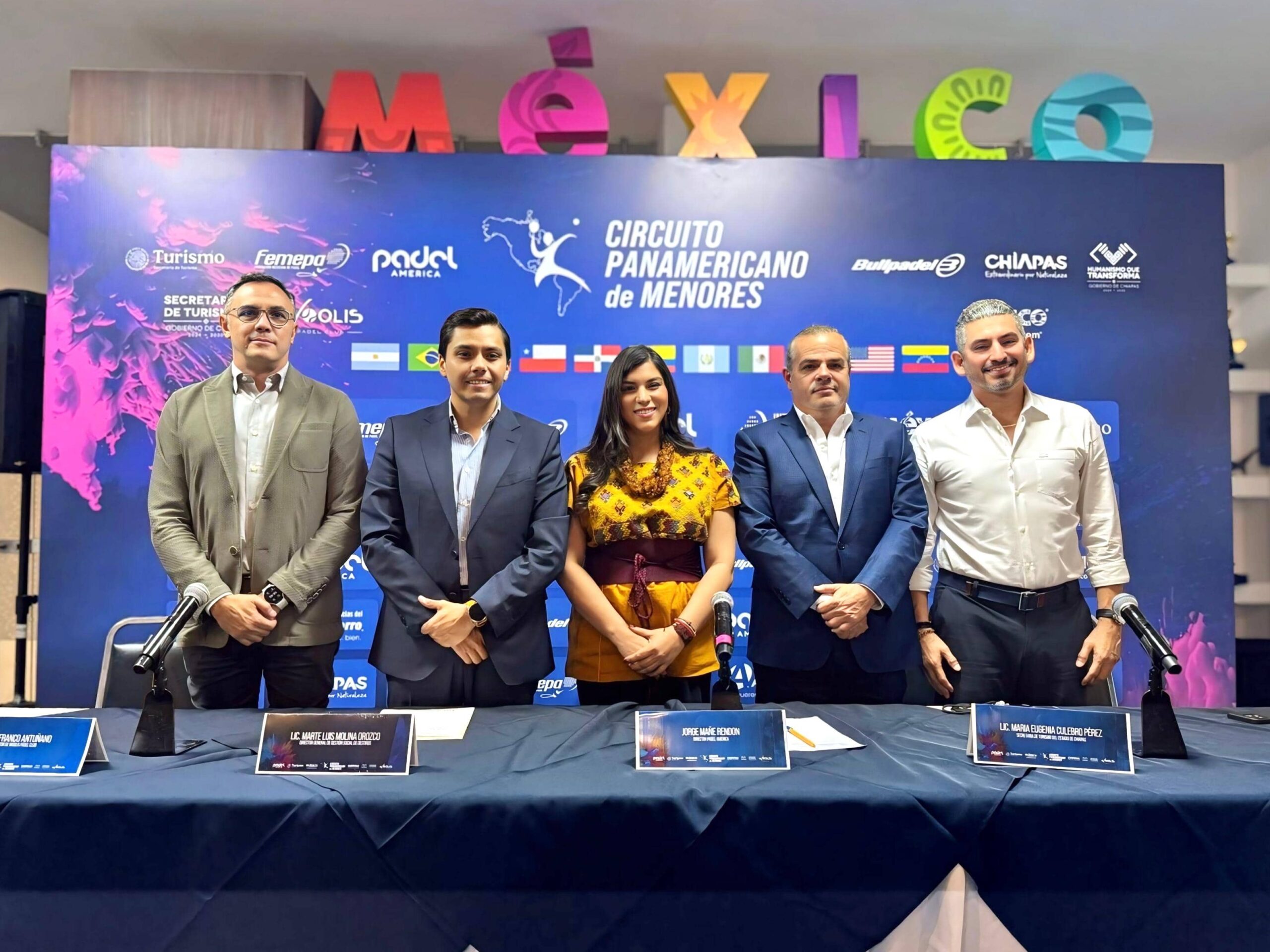Chiapas será sede del Circuito Panamericano de Menores 2025