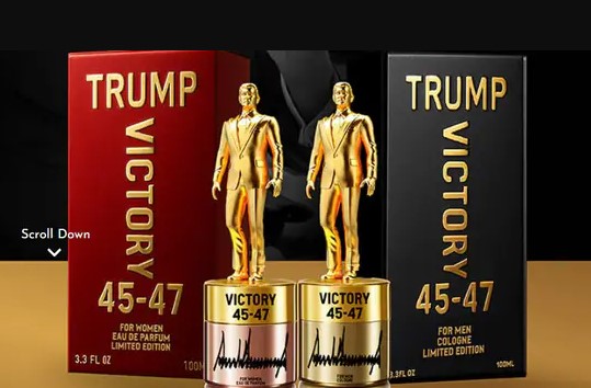 Con aroma a triunfo: Trump lanza línea de fragancias Victory 45-47, esto cuestan