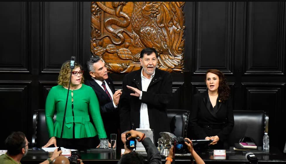 Noroña exige el desafuero de Alito Moreno tras altercado en el Congreso; buscará denunciar por la vía penal