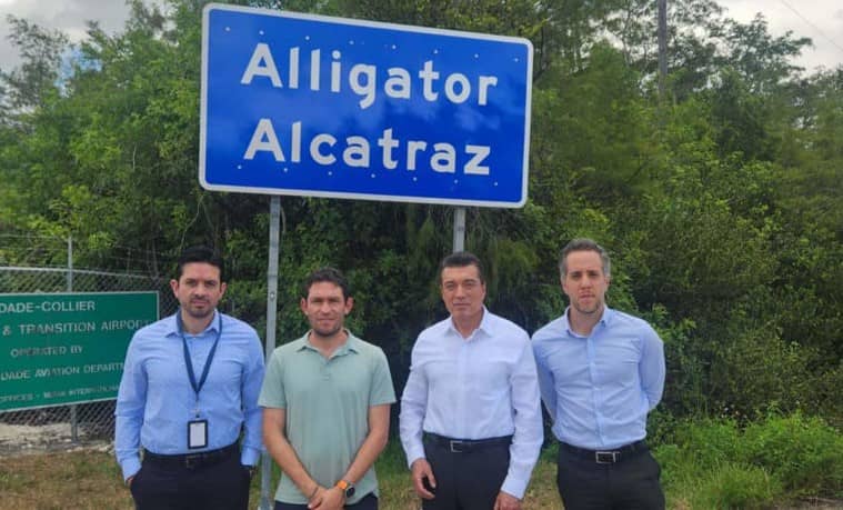 Sheinbaum confirma presencia de 81 mexicanos detenidos en el “Alligator Alcatraz”