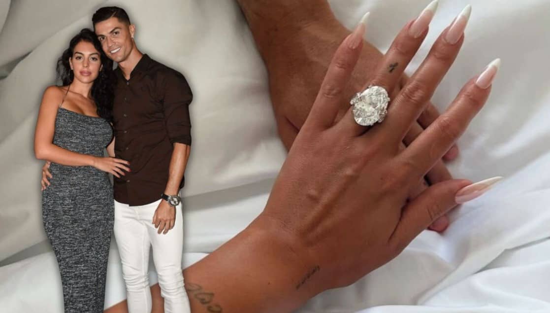 ¿Cuánto cuesta el anillo de compromiso que Cristiano Ronaldo entregó a Georgina Rodríguez?