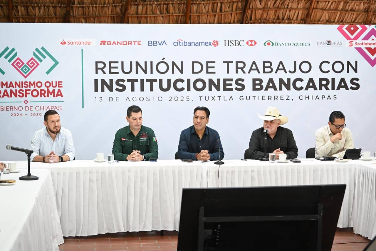 Eduardo Ramírez suma esfuerzos con instituciones bancarias para reforzar la seguridad