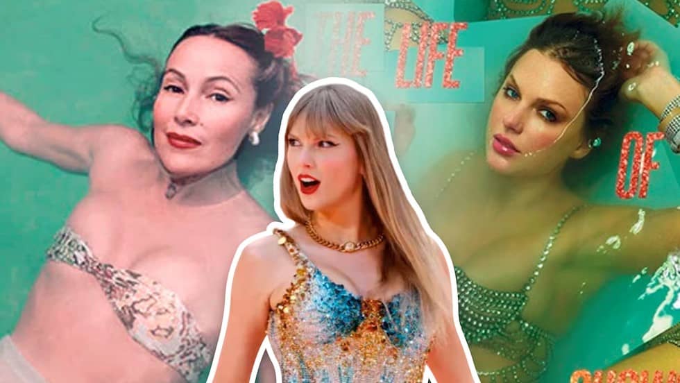 Acusan a Taylor Swift de plagiar a la actriz mexicana Dolores del Río por la portada de ‘The Life of a Showgirl’