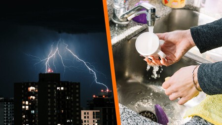 ¿Tormenta eléctrica? ¡No te bañes ni laves los trastes! La razón es más seria de lo que imaginas