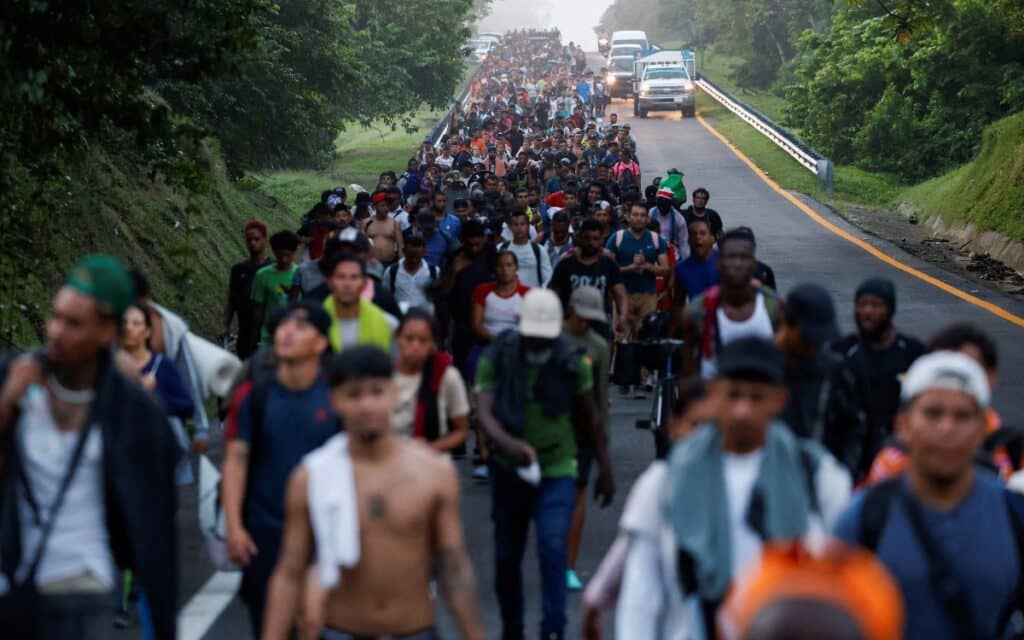 Nueva caravana migrante amaga con marchar a CDMX: piden a Sheinbaum regularización de documentos