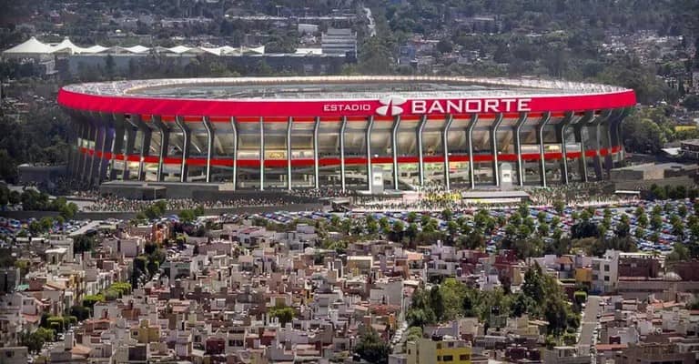 El Estadio Banorte estrenará nueva fachada iluminada para el Mundial 2026