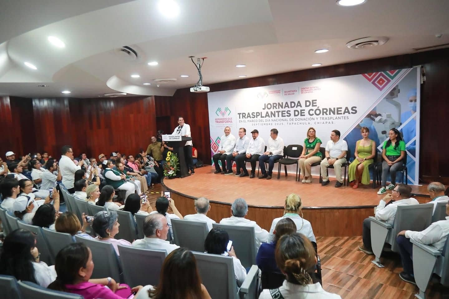 Eduardo Ramírez impulsa cultura de la donación de órganos en Chiapas