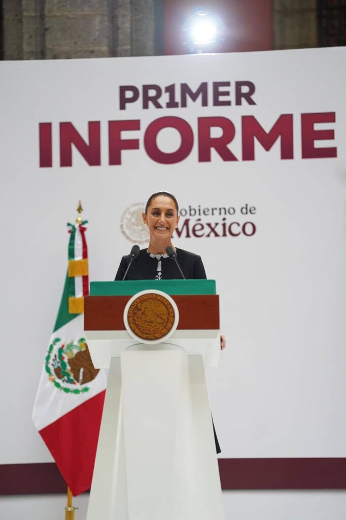 FOTO PRINCIPAL sheinbaum ERA PRIMER INFORME DE GOBIERNO 1
