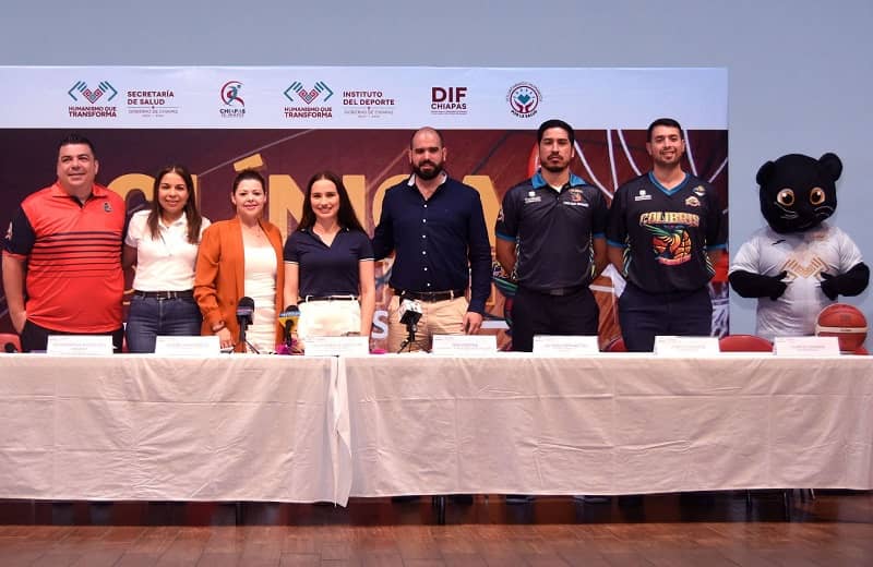 Indeporte anuncia Clínica de Básquetbol con Causa en Tuxtla