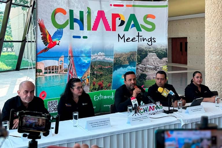 Chiapas fortalece su presencia en la industria de turismode reuniones