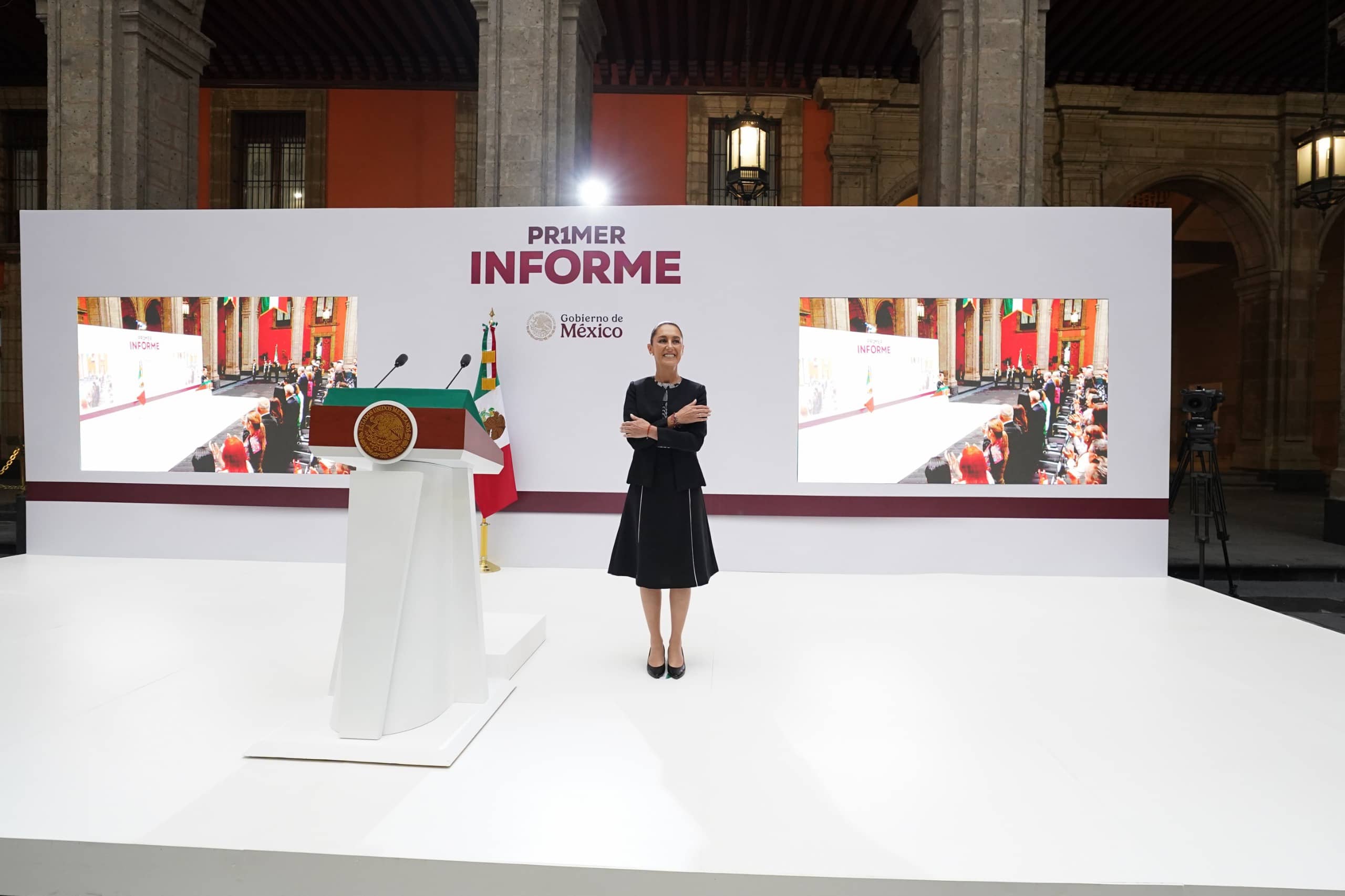 Vamos bien y vamos a ir mejor: Presidenta Claudia Sheinbaum en su Primer Informe de Gobierno