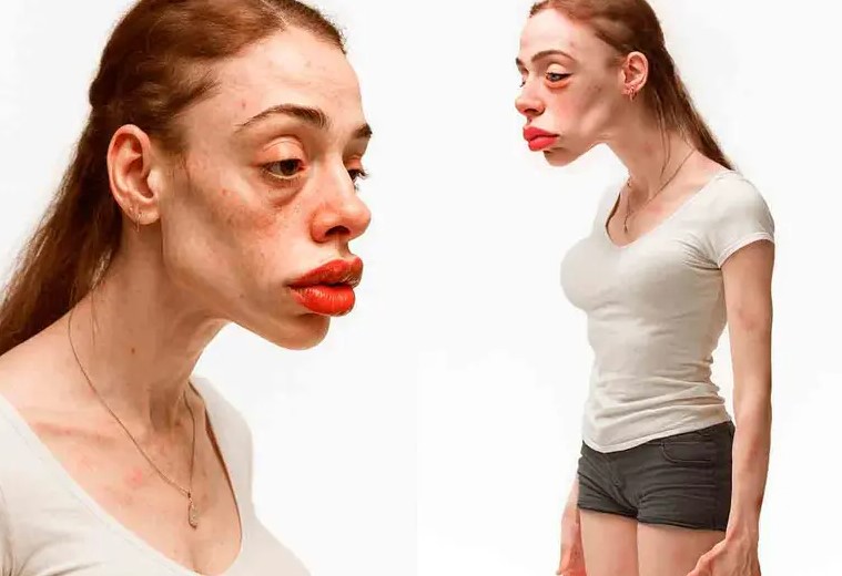 Así lucirán los influencers en 2050 según modelo digital: joroba, piel dañada y fatiga visual