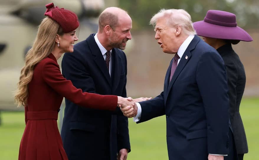 Donald Trump lanza inapropiado piropo a Kate Middleton frente a William y Melania; así reaccionaron