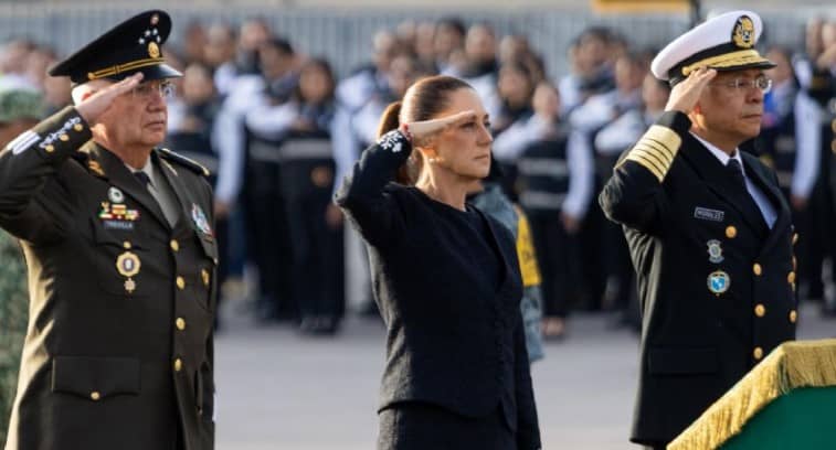 Sheinbaum encabeza ceremonia en memoria de víctimas de sismos del 19 de septiembre