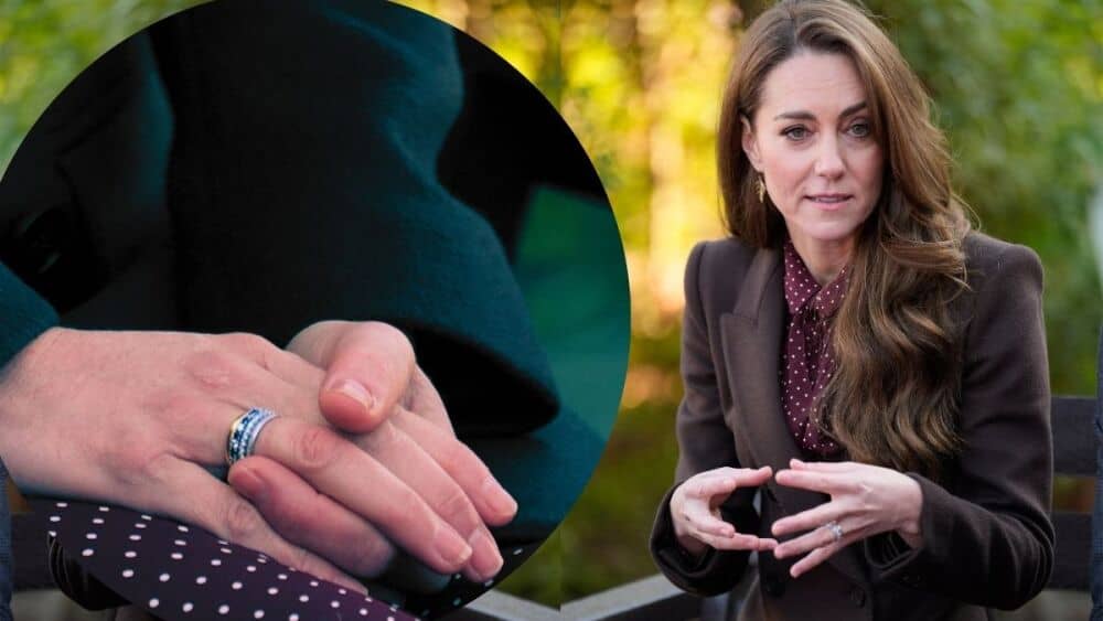 ¿Por qué Kate Middleton usa cinco anillos en su mano izquierda?