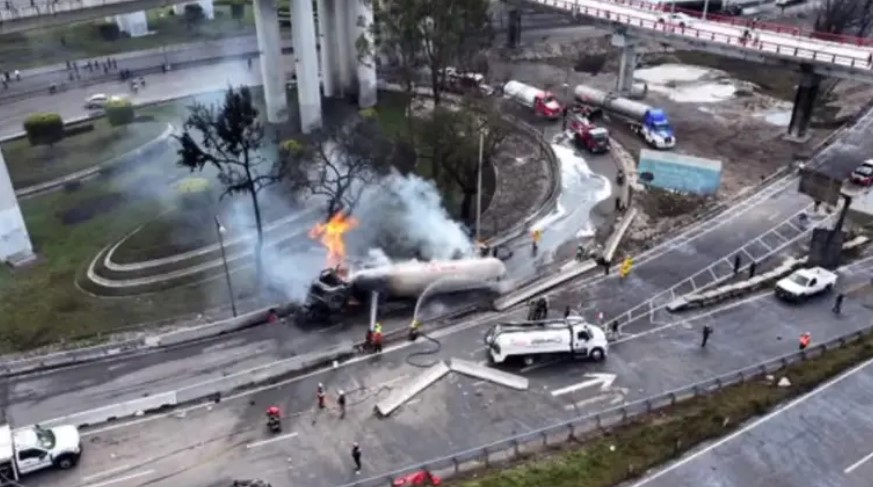 ¿Qué se sabe del chofer de la pipa que explotó y se incendió en Puente de la Concordia?