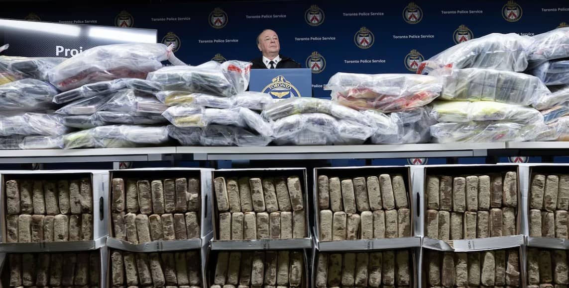 Al menos siete carteles de la droga latinoamericanos operan en Canadá