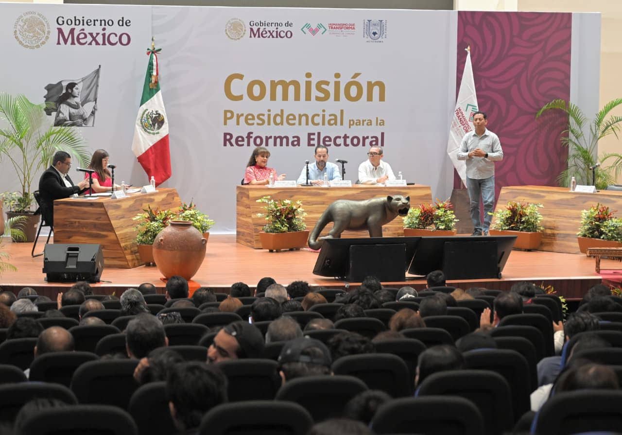 Realizan en Chiapas la Audiencia Pública de la Comisión Presidencial para la Reforma Electoral