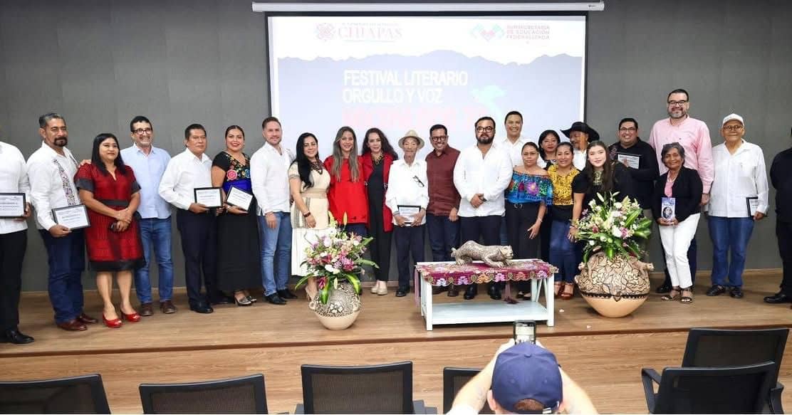 Congreso, sede del Festival Literario “Orgullo y Voz del Soconusco 33”