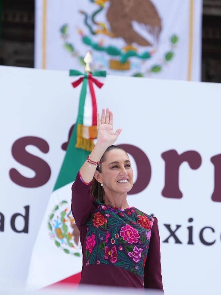 Claudia Sheinbaum está dentro del top 20 de presidentes con mayor aprobación en el mundo, según World of Statistics