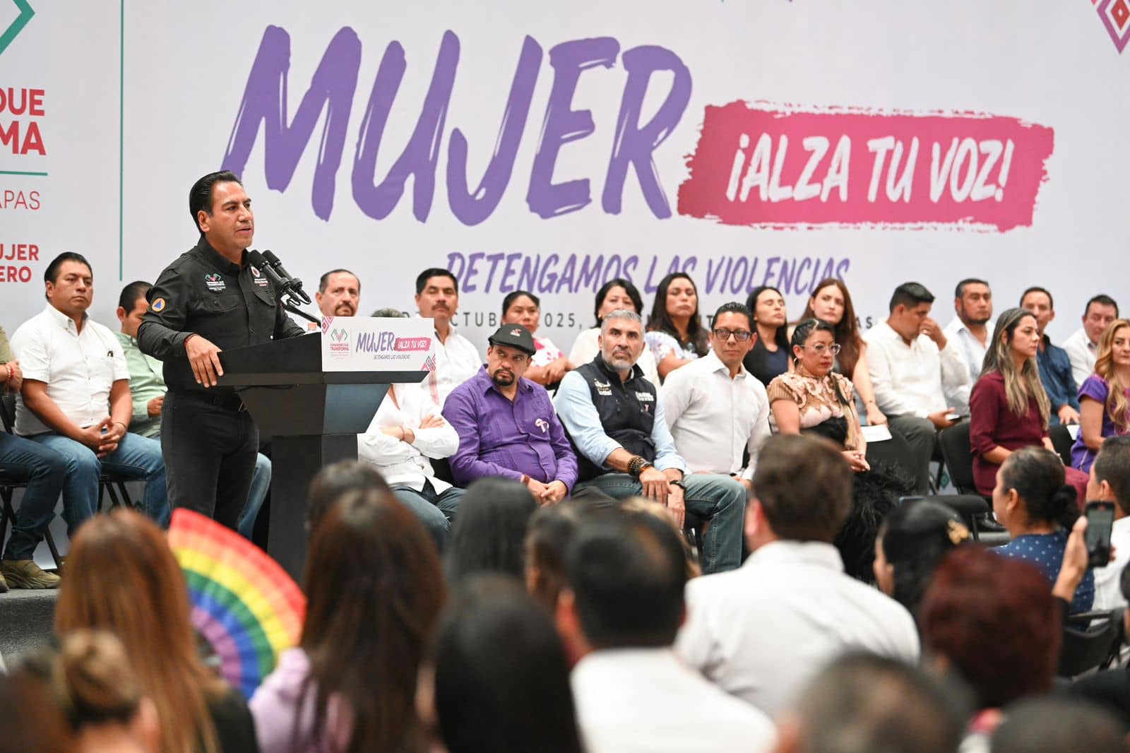 Eduardo Ramírez pone en marcha la campaña “Mujer, ¡alza tu voz! Detengamos las violencias”