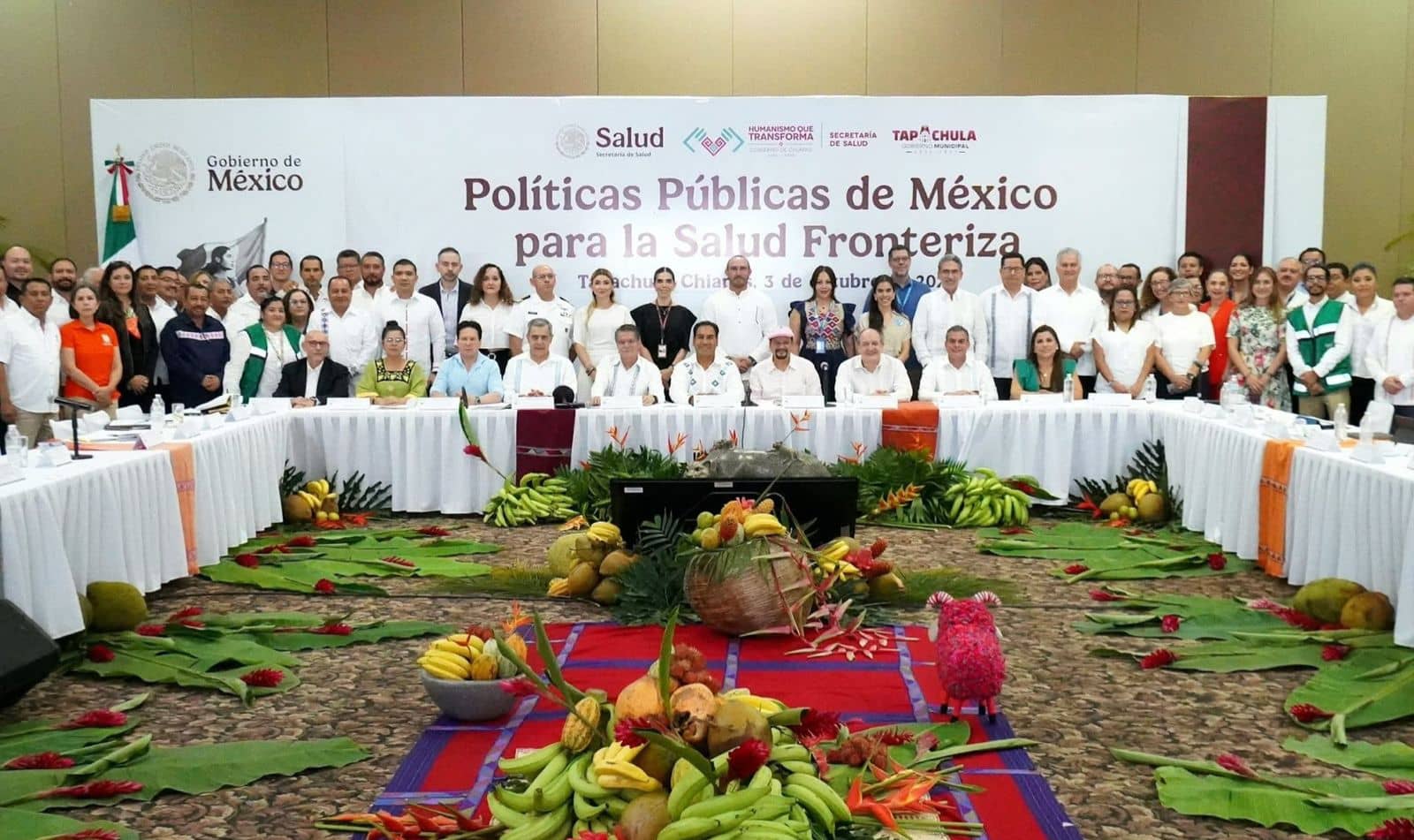 Junto al Gobierno de México, Eduardo Ramírez suma esfuerzos para fortalecer la salud en la frontera sur