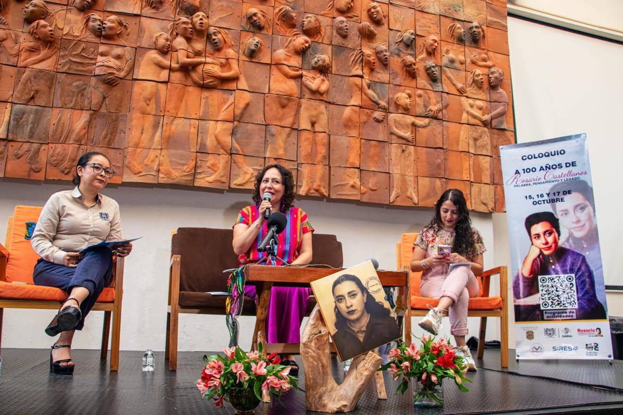 Coneculta anuncia programa del Coloquio A 100 años de Rosario Castellanos, palabra, pensamiento y legado