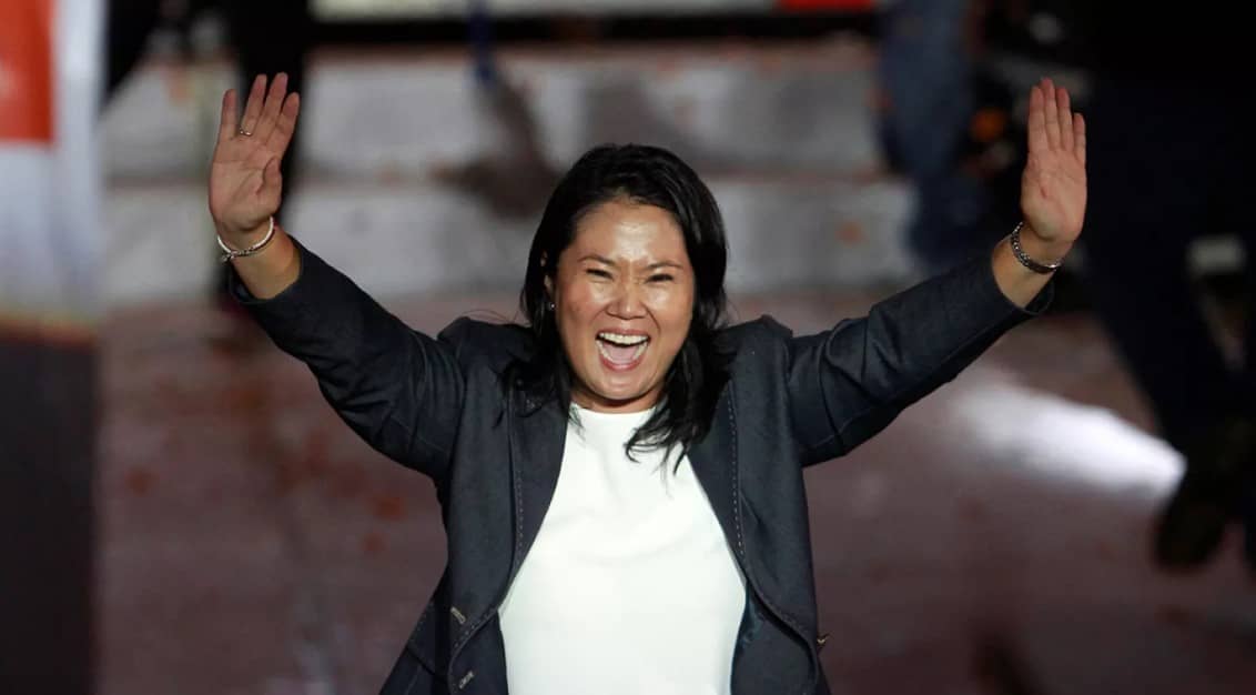 Keiko Fujimori lanza cuarta candidatura a la presidencia de Perú