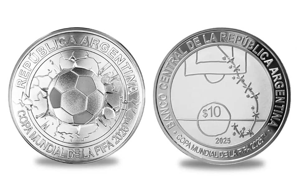 Moneda especial para el Mundial 2026; homenaje a Maradona