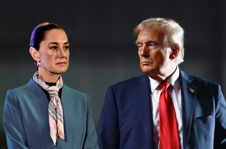 Trump: Carteles 'gobiernan México', pero Sheinbaum 'es muy valiente'