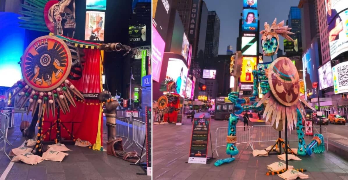 Catrinas mexicanas llenan de color a Atlixco y van hasta Times Square