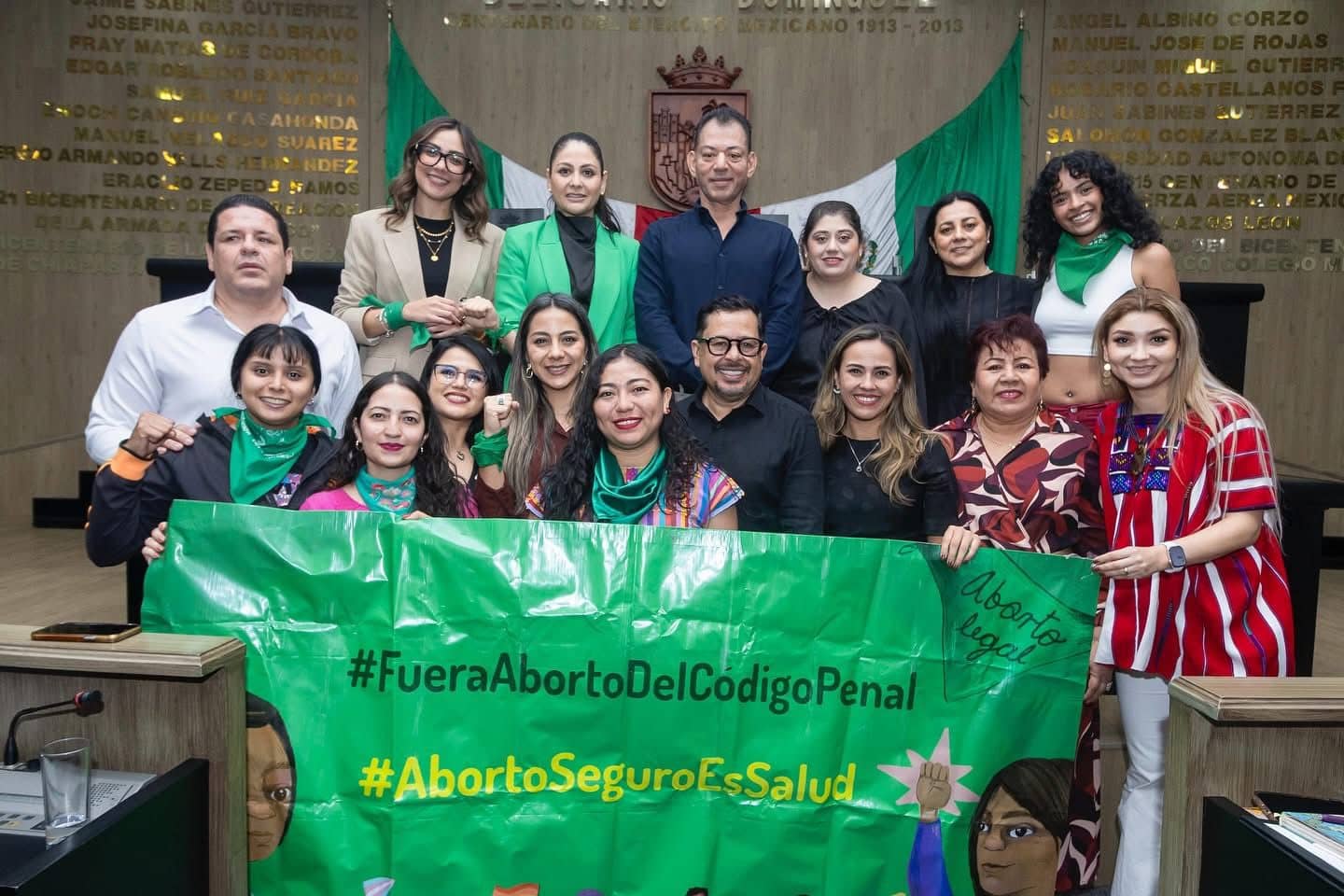 Aprueba Congreso Ley de Interrupción Legal del Embarazo de Niñas y Adolescentes en el Estado de Chiapas