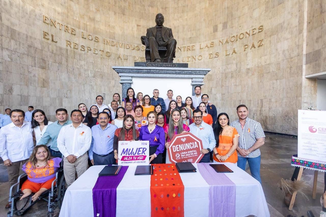 Congreso firma protocolo para eliminar violencia, hostigamiento y acoso, contra mujeres