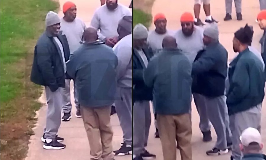 Sean 'Diddy' Combs aparece sonriendo con otros reclusos en nuevas fotos de la prisión.