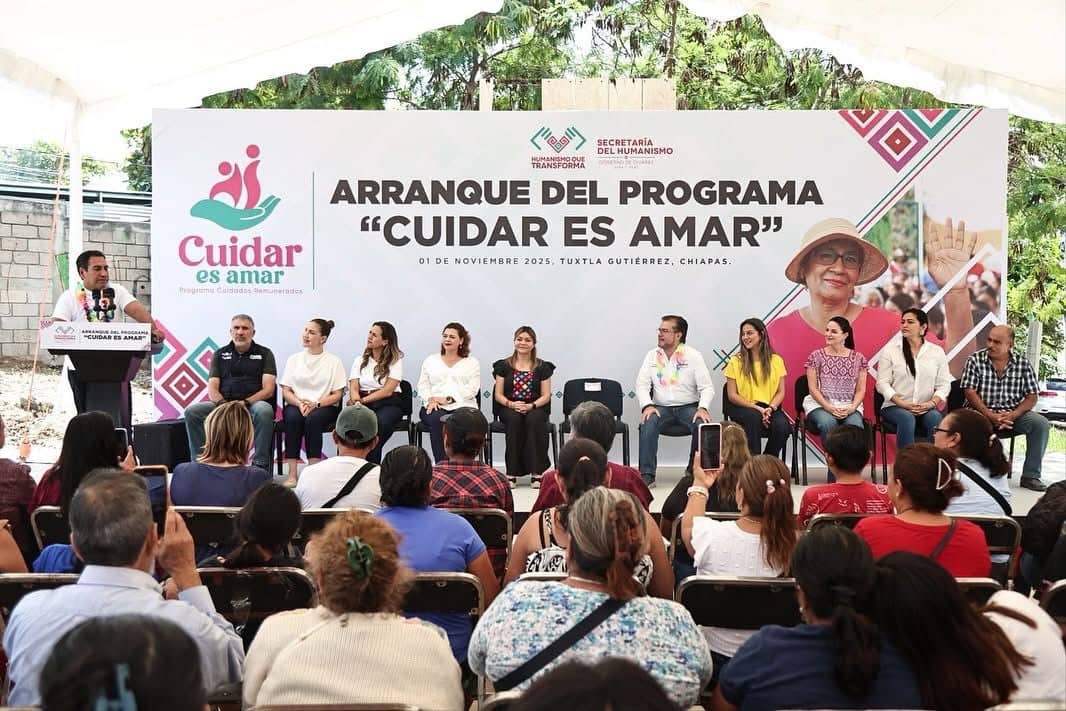 Eduardo Ramírez fortalece políticas humanistas con el programa Cuidar es Amar