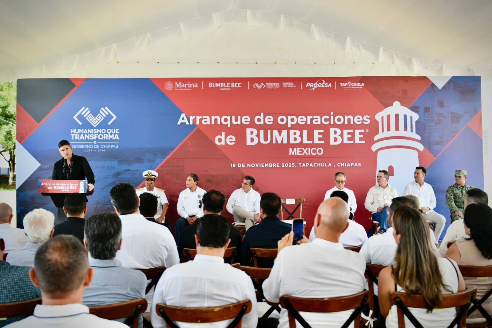 Inicia operaciones Bumble Bee México en Puerto Chiapas con inversión superior a 100 MDD