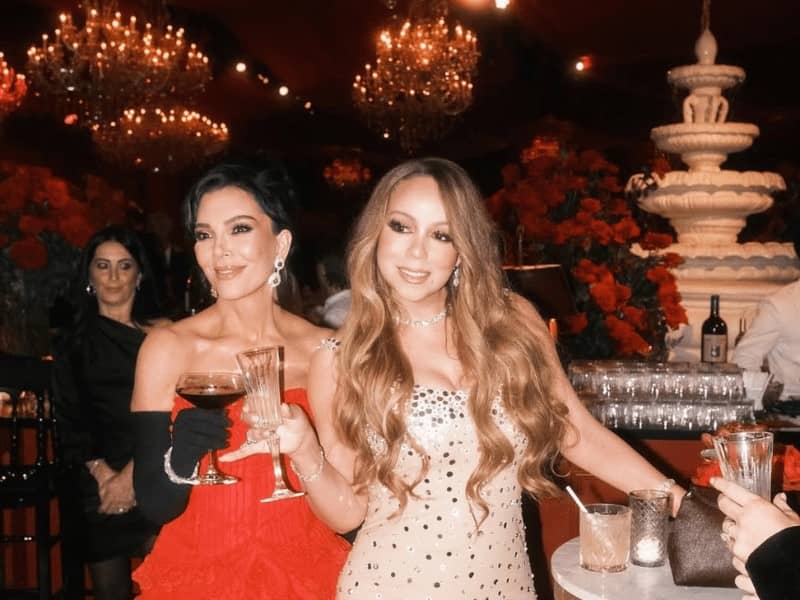 KRIS JENNER MARIAH CAREY OK 1
