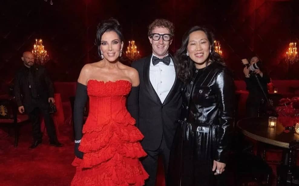 KRIS JENNER MARK ZUCKERBERG 1