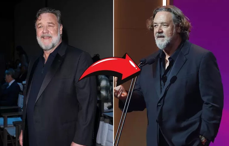 El increíble cambio físico de Russell Crowe tras su radical pérdida de peso: “Son cambios a largo plazo”
