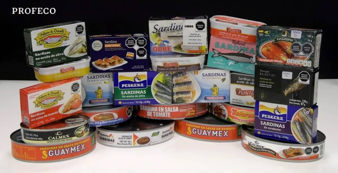 ¿Cuáles son las mejores sardinas envasadas, según Profeco?