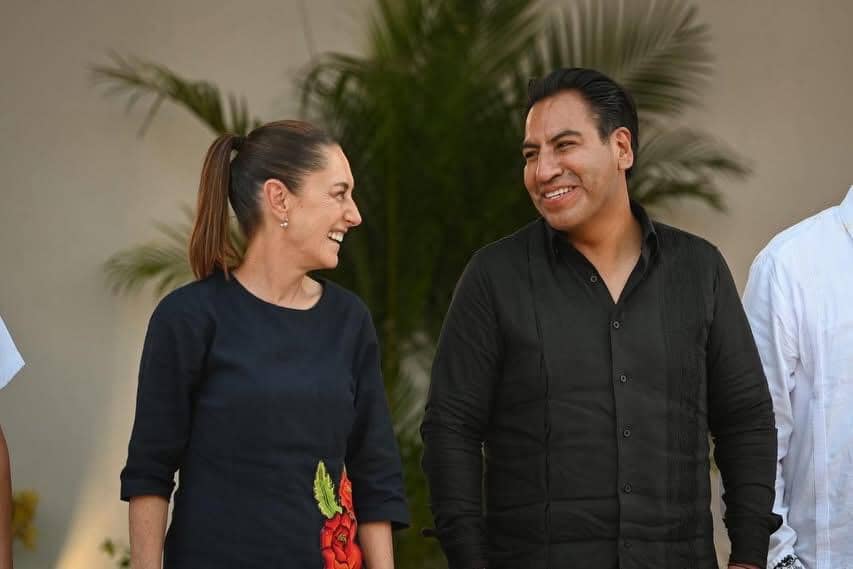 SHEINBAUM ERA TONALA TREN LINEA K 2 1