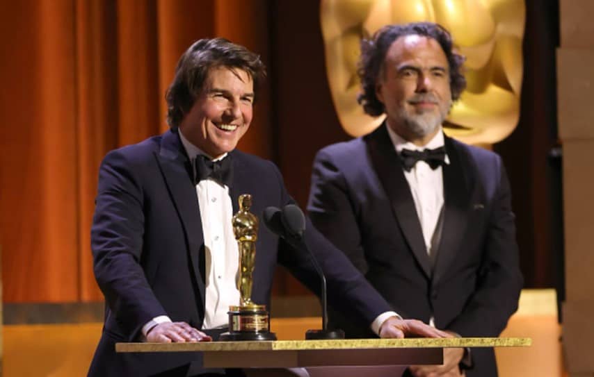 Tom Cruise recibió Oscar honorífico y destacó su amor por el cine: “Hacer películas es lo que soy”