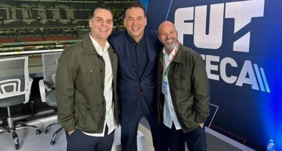 David Faitelson hace la rivalidad con TV Azteca a un lado y asegura que Martinoli es "la mejor voz del futbol"