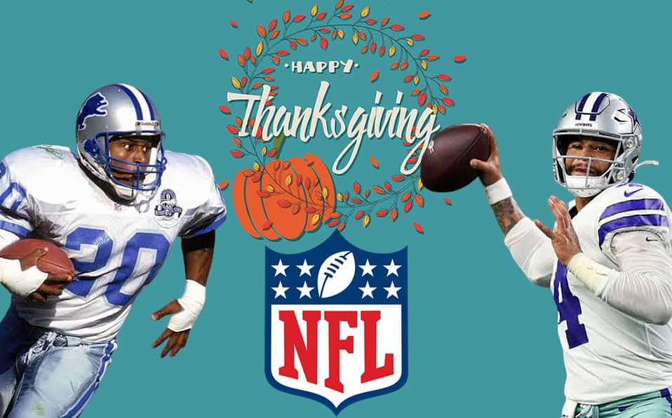 Cinco historias de la jornada de NFL de Thanksgiving