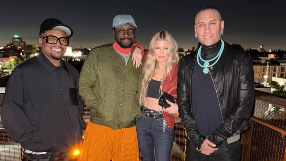 Fergie se reúne con los Black Eyed Peas siete años después de dejar el grupo