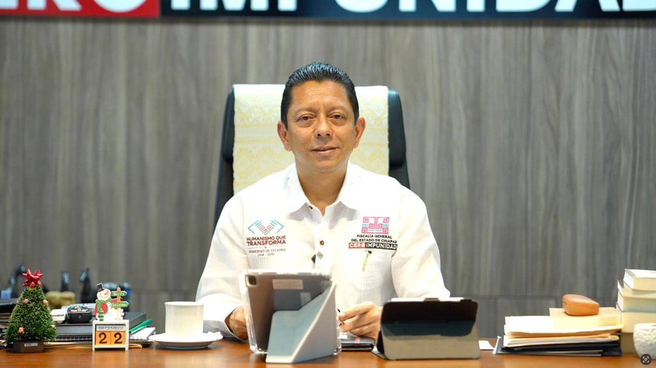 Trabajo coordinado ubica a Chiapas como una de las entidades más seguras del país: Fiscal General