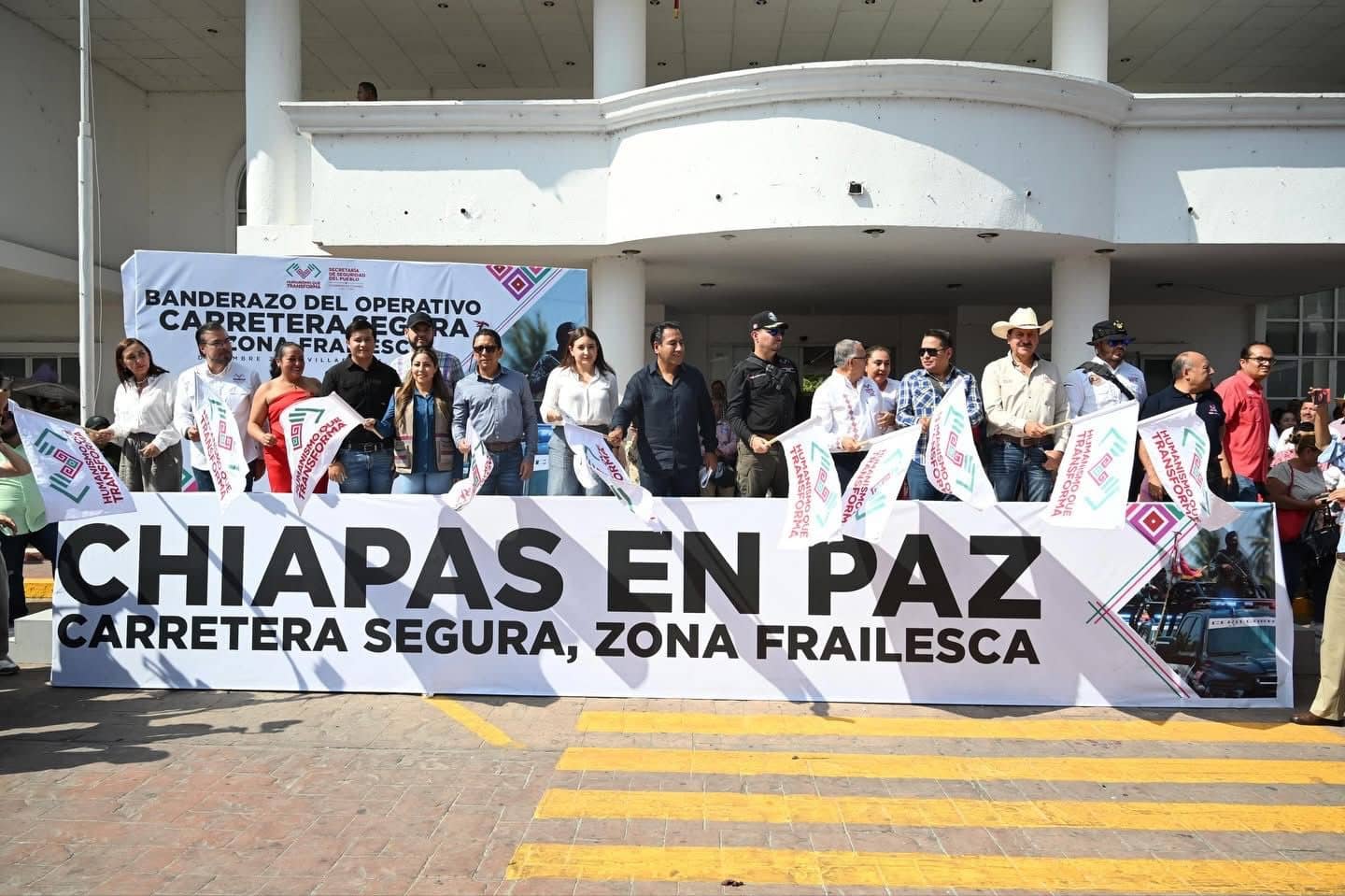 Eduardo Ramírez pone en marcha el Operativo Carretera Segura en la Frailesca
