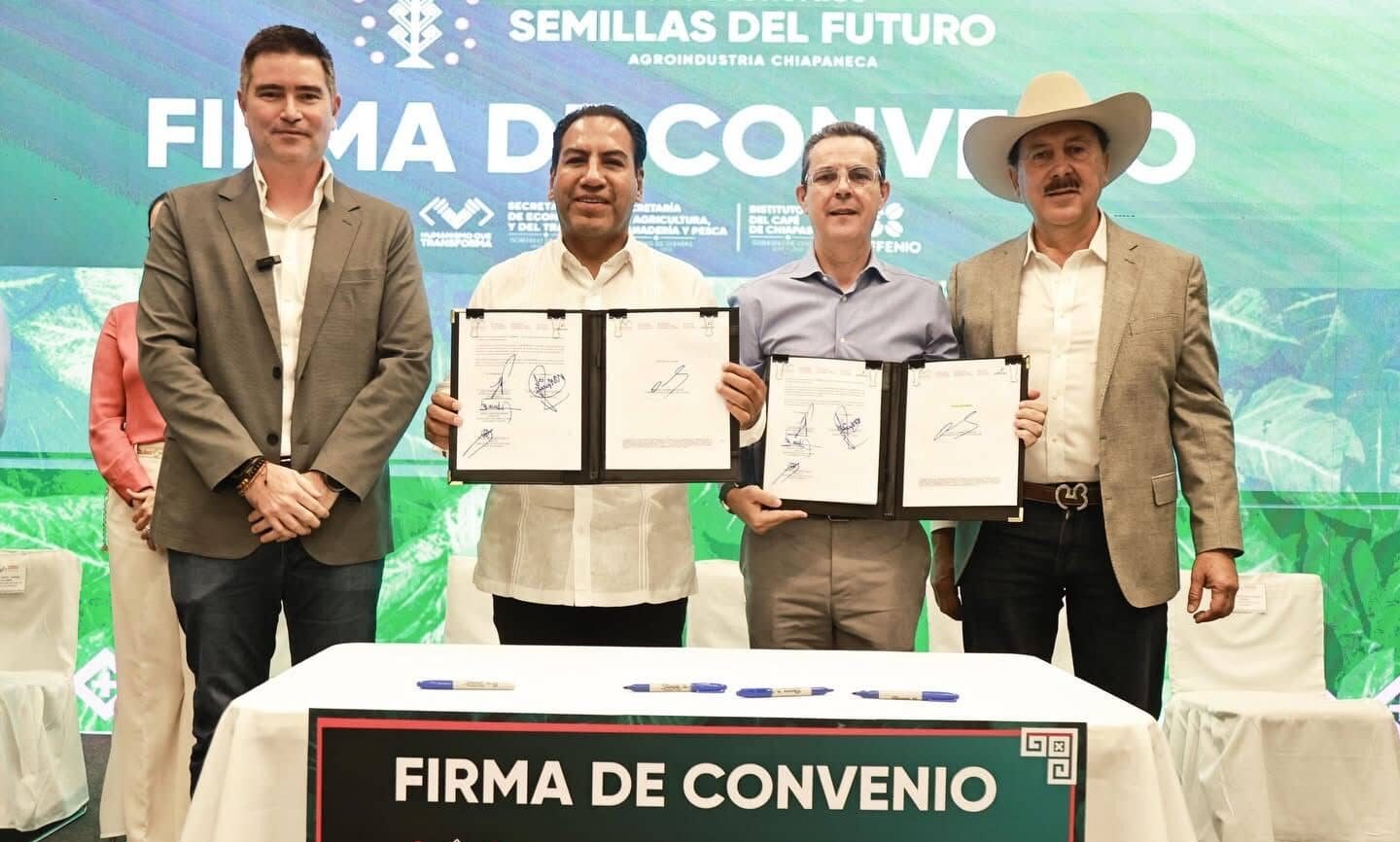 Eduardo Ramírez reitera compromiso para fortalecer la competitividad agroindustrial de Chiapas