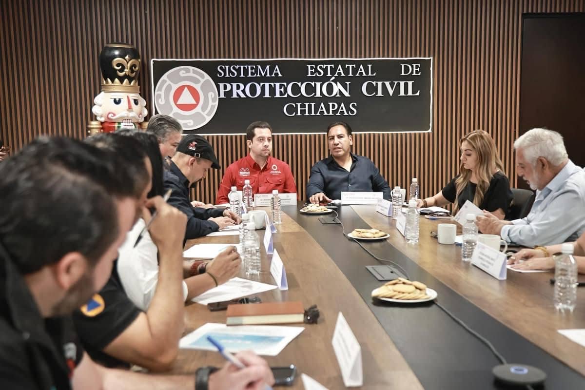 Eduardo Ramírez encabeza acciones preventivas ante el ingreso del frente frío 21