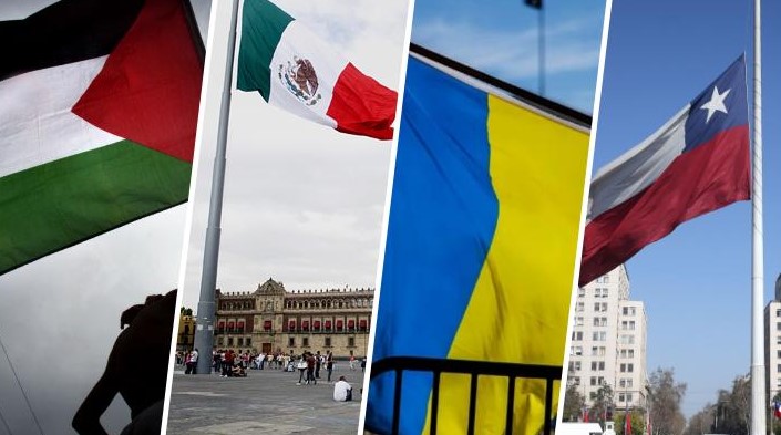 Palestina, México y Ucrania, entre los países más peligrosos del mundo, según ACLED